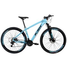 Bicicleta aro 29 KSW Câmbios Shimano 24V  Freio Hidraulico-Unissex