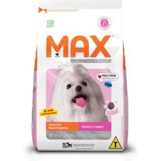 Ração Max para Cães Adultos Raças Pequenas Frango e Arroz, 15kg