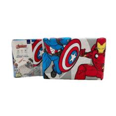 Jogo De Cama Solteiro 02 Peças Disney/Marvel  Portallar