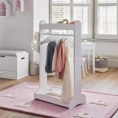 Roupeiro Infantil Cabideiro Luara 100% Mdf - WoodCore  Móveis em MDF