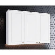 Armário De Cozinha Modulado Americana c/ 3 Portas Branco - Henn