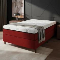 Colchão Gold Magnético de Molas com Massageador e Base Box - Eco New, 