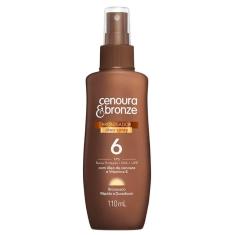 Óleo Bronzeador Spray Cenoura Bronze Fps6 110Ml