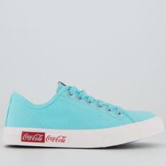 Tênis Coca Cola Blend Classic Ciano-Unissex