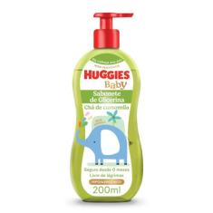 Sabonete Líquido Huggies Camomila para Recém-Nascidos 200ml
