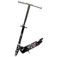 CIE Patinete de Ferro Dobrável com LED 50 kg - Lobo C/LED - PT-53WO Preto