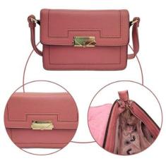 BOLSA FEMININA TRANSVERSAL TIRACOLO - GOLDEN FENIX-Feminino