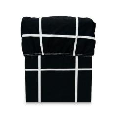 Lençol King de Baixo c/ Elástico Percal Flex Estampado 400 Fios Toque 