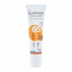 Protetor Solar Facial com Cor Sunmax Color Fps65, Tom Médio
