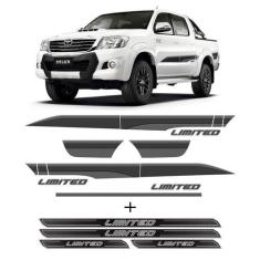Kit Faixa Hilux Limited Edition 2015 + Soleira Protetora - SPORTINOX