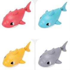 Tubarãozinho que nada - banho divertido - Royal Toys, Rosa