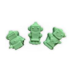 Kit 1000 Unidades Sabonete Artesanal Robô 3,5cm Lembrancinha - D&C, Ve