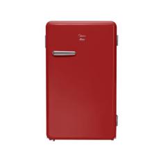 Frigobar Midea 95L Vermelho Retrô, Vermelho, 220V