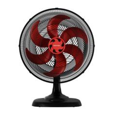 Ventilador de Mesa 3 Velocidades Motor Turbo 135w 6 Pás Menos Ruído 3 