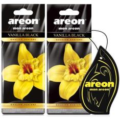 Kit 2 Perfumes Carro Cheirinho Areon Vanilla Black