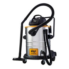 Aspirador De Pó E Água Wap Inox 50 Potência 1600w Vácuo 180 Mbar 127v GTW Inox 50