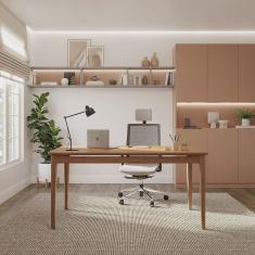 Escrivaninha Madeira Maciça 160cm Miriti Cabecasa Madeiramadera