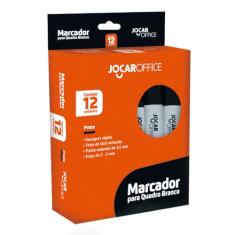 Marcador Para Quadro Branco Preto Cx/12 Und - Jocar Office