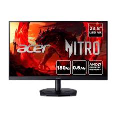 Monitor Gamer Acer Nitro 23,8" KG241Y Full HD AMD VA 180Hz 0.5ms FreeS