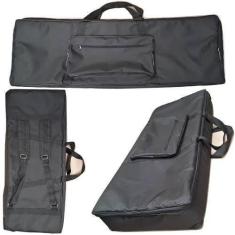 Capa Bag Master Luxo Para Teclado Roland Jd Xi Nylon Preto