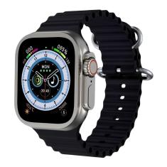 Smartwatch Relógio Inteligente Iwo HW68 Ultra Series 8 49mm Dt8 IP68 NFC Com Gps Atende IOS Android-Unissex