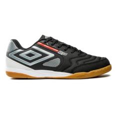 Chuteira Futsal Umbro Pro 5 Bump Club Preto/prata/coral U01fb042-180 43