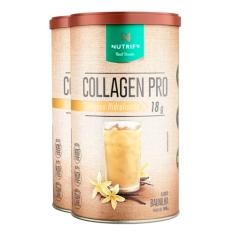 Kit 2 Collagen Pro Colágeno Hidrolisado Baunilha Nutrify 450g