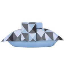 Lençol Malha Super King 3 Peças Fronhas + Lençol c/ Elástico - Bella E