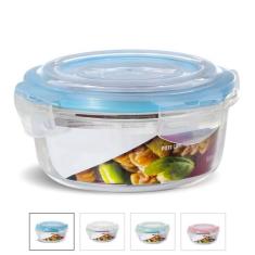 Pote Vidro Hermético Tampa Plástico Marmita Fitness Mantimentos Quenti