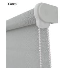 CORTINA PERSIANA ROLO TELA SOLAR 5% 1,90 Larg X 0,80 Alt - ARELLE DECO
