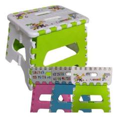 Banquinho Infantil Colorido Banqueta Retrátil Lavar As Mãos - Banco, A