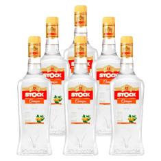 Licor Fino de Laranja Stock Curaçau Triple Sec 720ml 6un