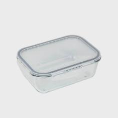 Pote Refratário Retangular com Tampa 1,7 Litros Mor Glass