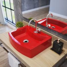 Kit Cuba RT41 com Torneira C50 e Válvula 1 Polegada abs e Sifão Pvc e Flexível Compace