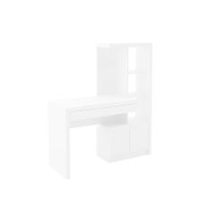 Escrivaninha Estante com 2 Portas e 1 Gaveta ME4143 Branco Tecnomobili