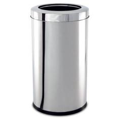 Lixeira Inox Decorline Brinox 21,2 Litros com Aro, Inox