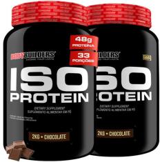 Kit 2x Iso Protein 2kg - Bodybuilders, Chocolate.