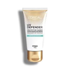 Protetor Solar Facial L'oréal Uv Defender Antioleosidade Fps 60 40G -