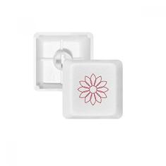 Line Lotus Flower Kit de atualização de teclado mecânico PBT para jogos