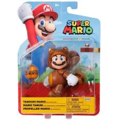 Boneco Super Mario Mario Tanooki SUNNY 4200