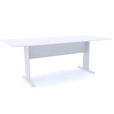 Mesa De Reunião Retangular Pandin Maxxi - Branco