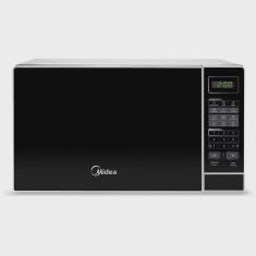 Micro-Ondas Midea 20 Litros Branco Porta Preta MRAS21/MRAS22