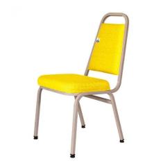 Cadeira Empilhável Para Hotelaria Linha Hotel Jersey Amarelo