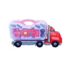 Caminhão Fórmula 1 Montagem Maleta - Paki Toys