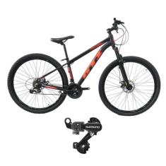 Bicicleta Aro 29 Gti Roma 21 Velocidades Cambio Traseiro Shimano Index