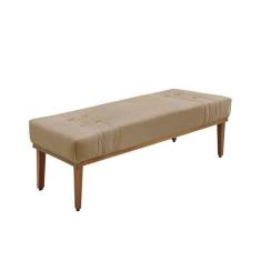 Recamier Genova 160 cm Luxo Suede com Madeira Maciça - SSX Multicoisas
