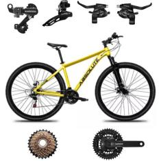 Bicicleta Aro 29 Absolute Nero 24 Velocidades Alumínio MTB Disco Mecân