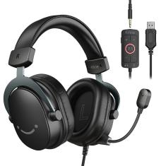 Fone de ouvido para jogos fifine AmpliGame H9 USB 7.1 Surround Sound