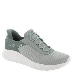Skechers Tênis feminino sem cadarço Bobs Squad Chaos-in Color, Sálvia, 35