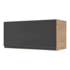 Armário De Cozinha Aéreo 1 Porta Basculante 70cm preto